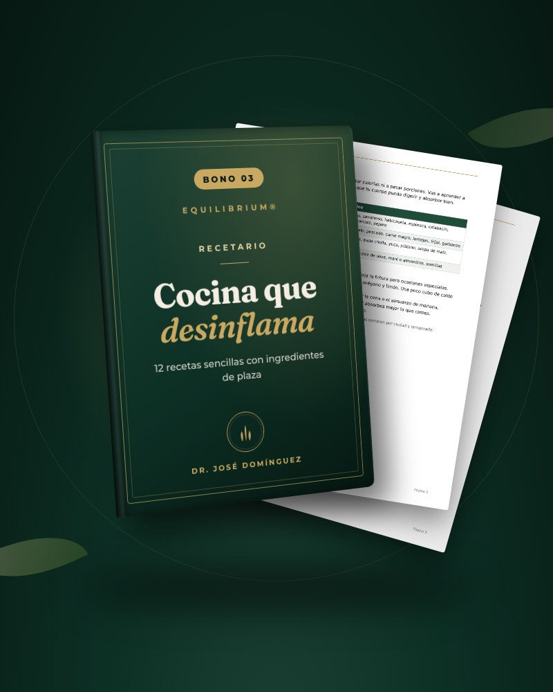 Recetario · Cocina que desinflama